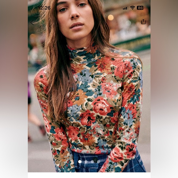 ISO Sézane Felix jumper in October